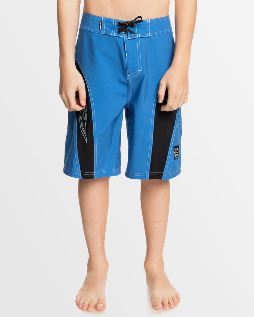 Boys 8-16 Mercury Slash 17" Performance Boardshorts