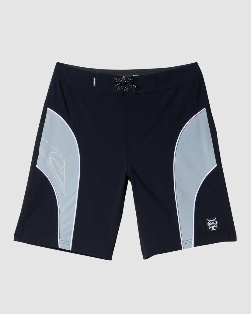 Boys 8-16 Mercury Slash 17" Performance Boardshorts