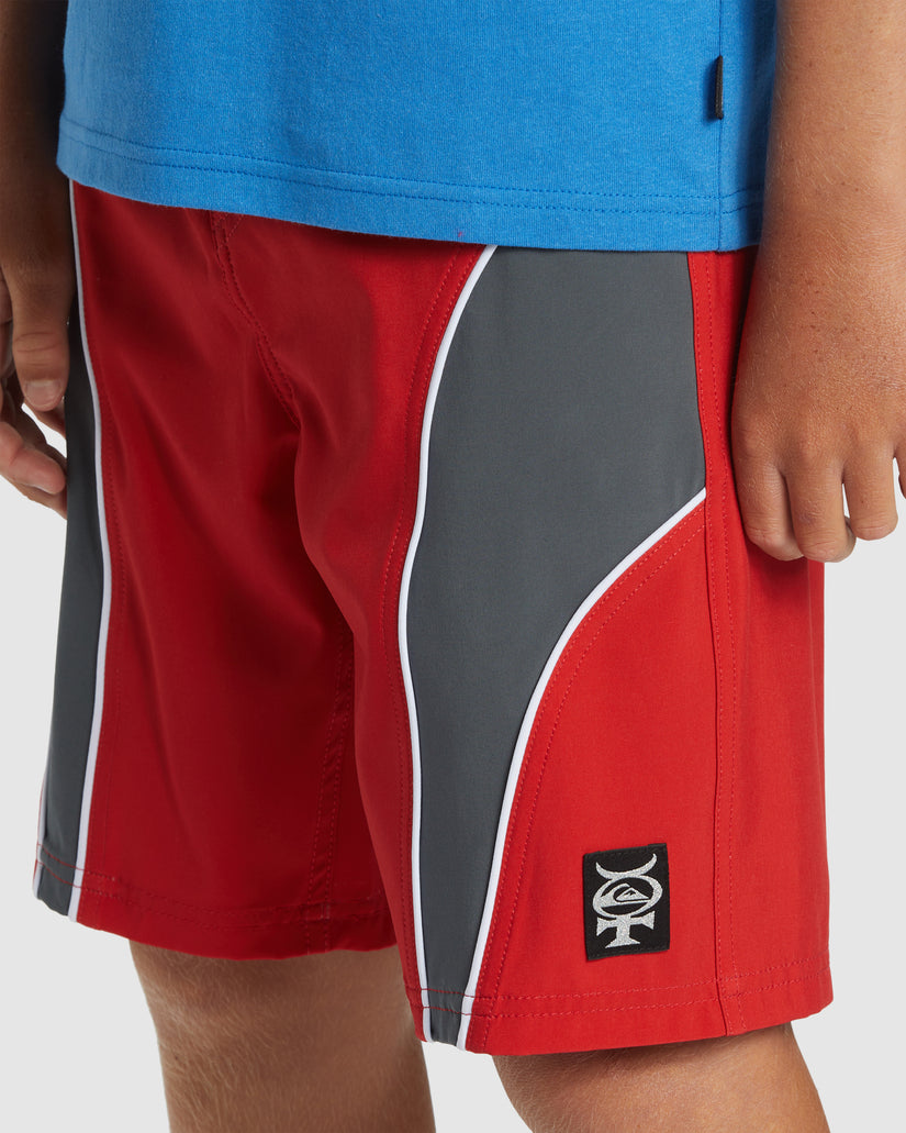 Boys 8-16 Mercury Slash 17" Performance Boardshorts