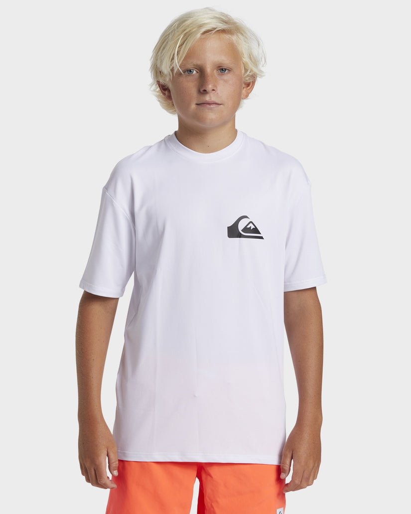 Boys 4-16 Everyday Surf UPF 50 Short Sleeve Rash Vest