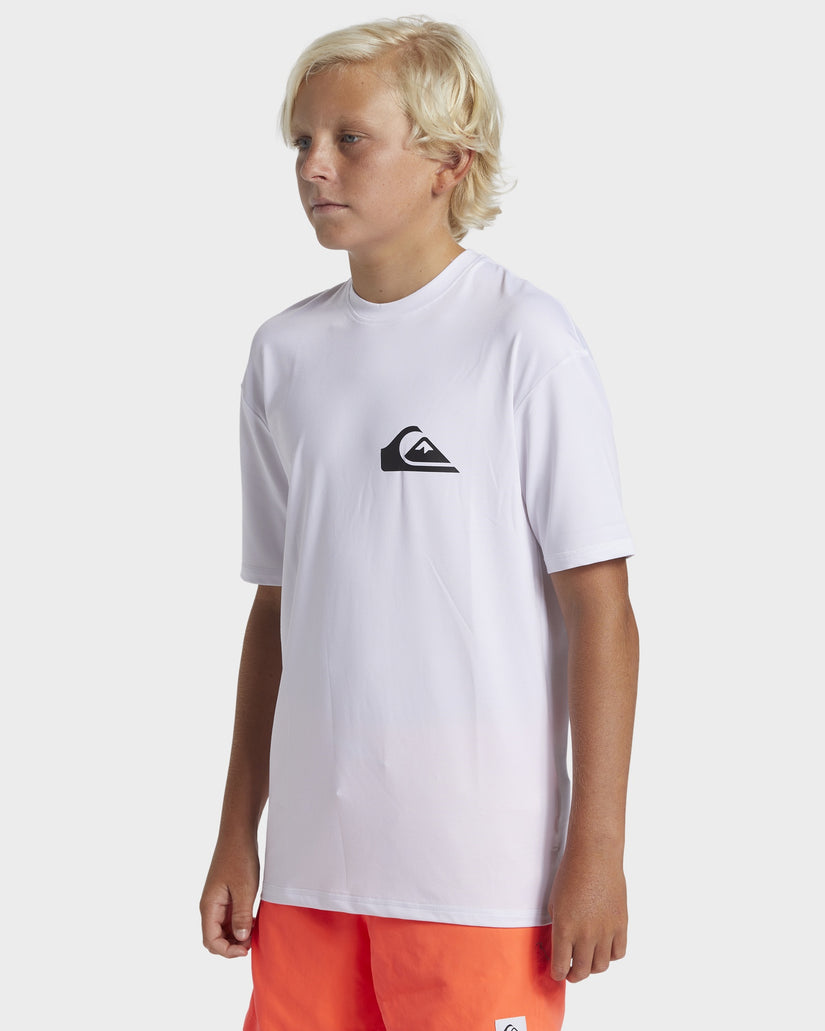 Boys 4-16 Everyday Surf UPF 50 Short Sleeve Rash Vest