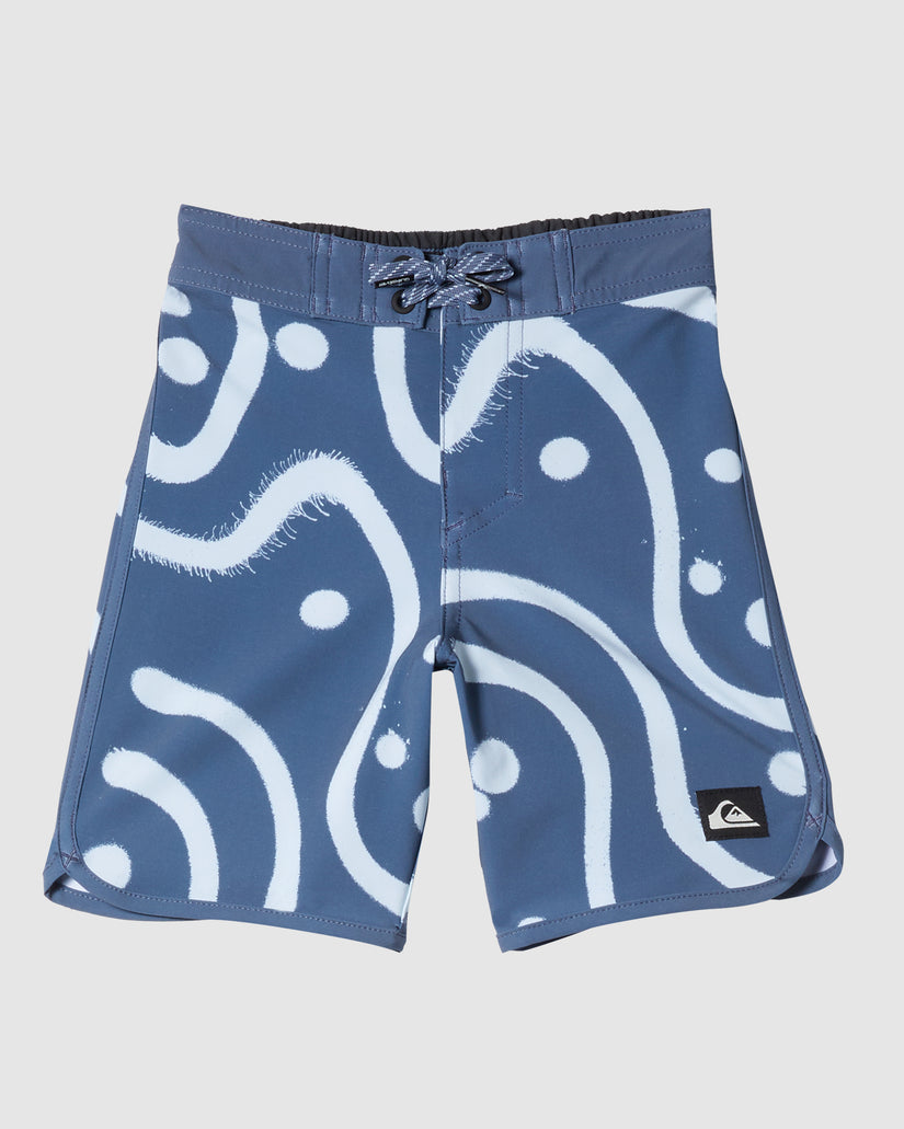 Boys 2-7 Surfsilk Scallop Boardshorts