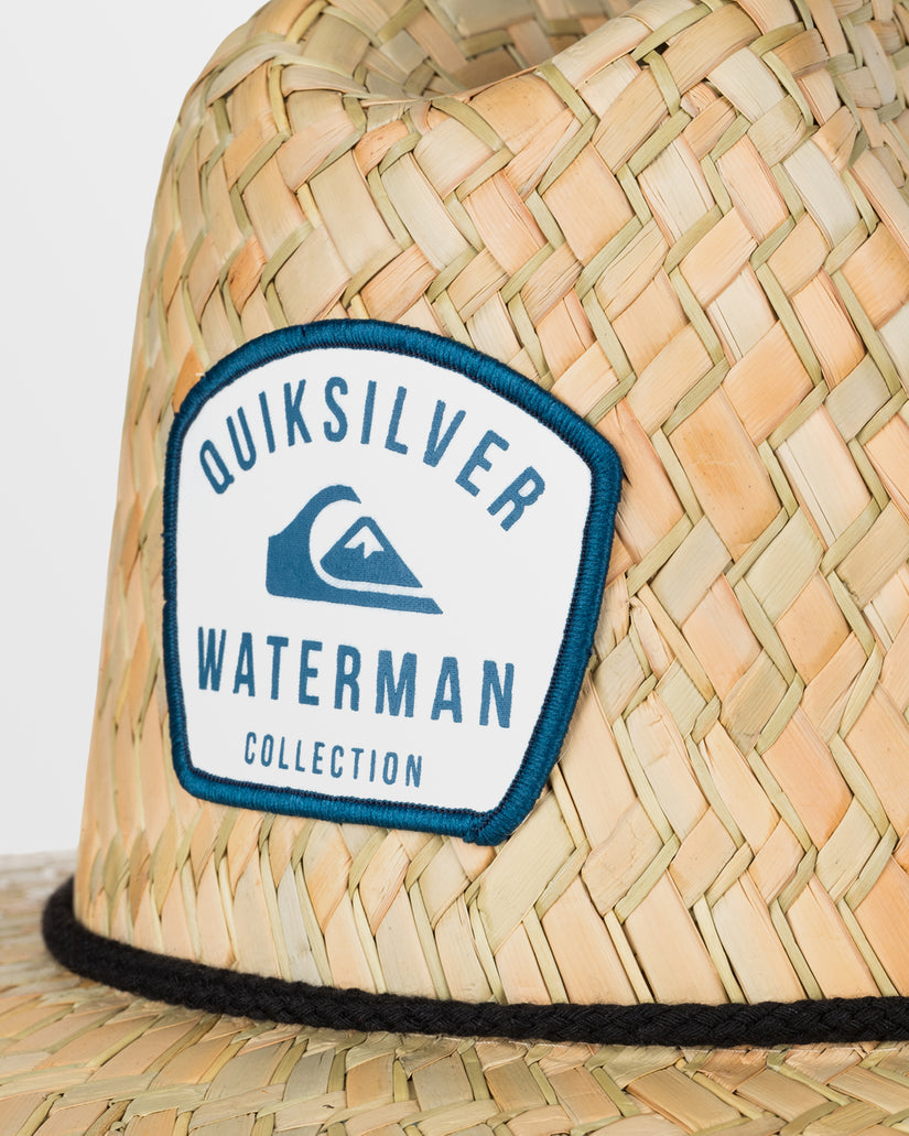 Mens Waterman Outsider Straw Lifeguard Hat