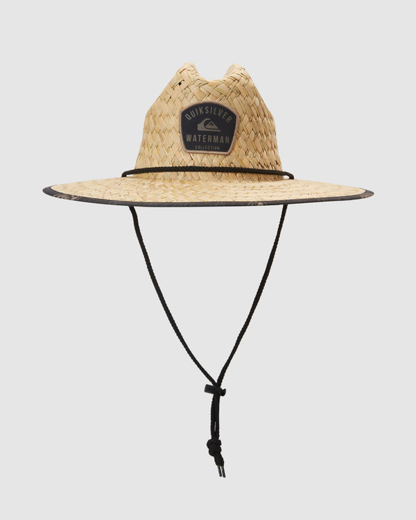 Mens Waterman Outsider Straw Lifeguard Hat