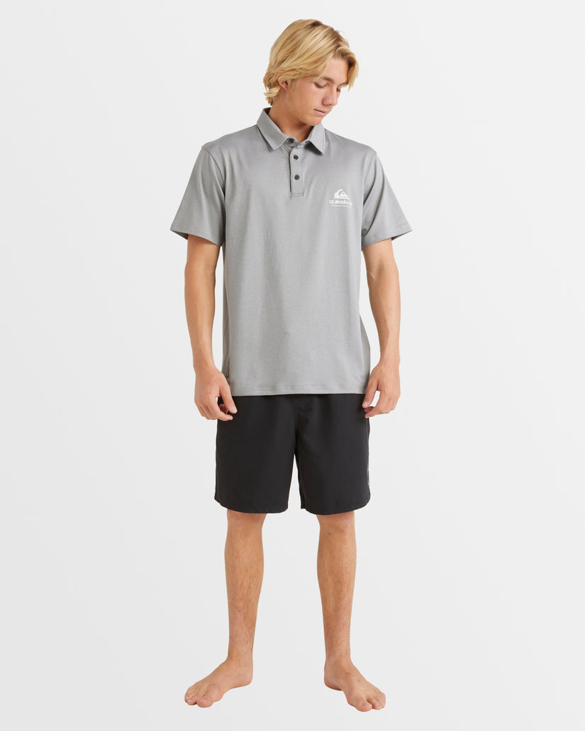 Mens Baitball Short Sleeve Upf 50 Surf Polo Shirt