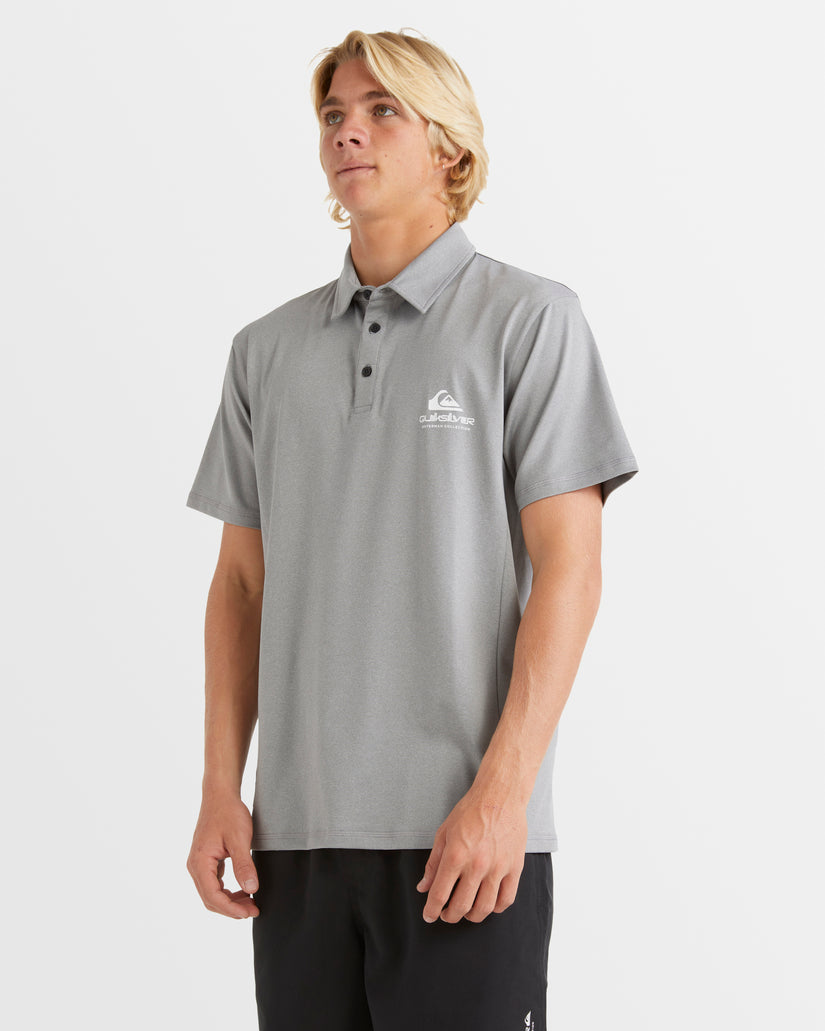 Mens Baitball Short Sleeve Upf 50 Surf Polo Shirt