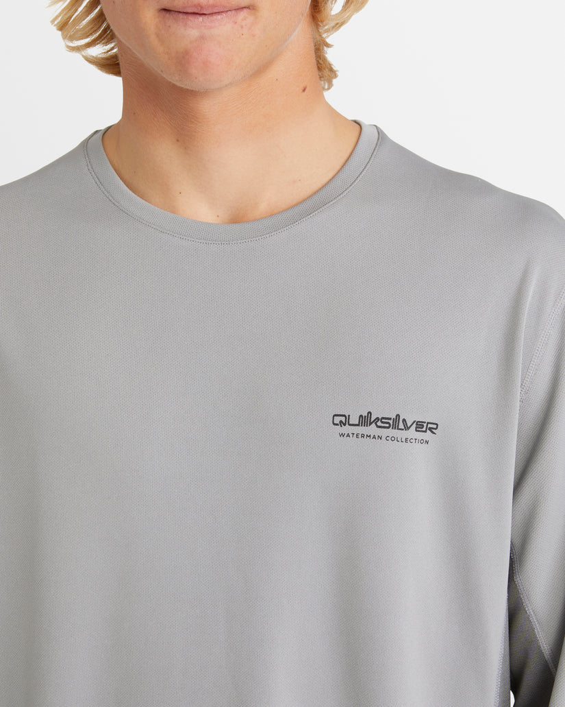 Mens Sea Grass Long Sleeve Upf 50 Surf T-Shirt