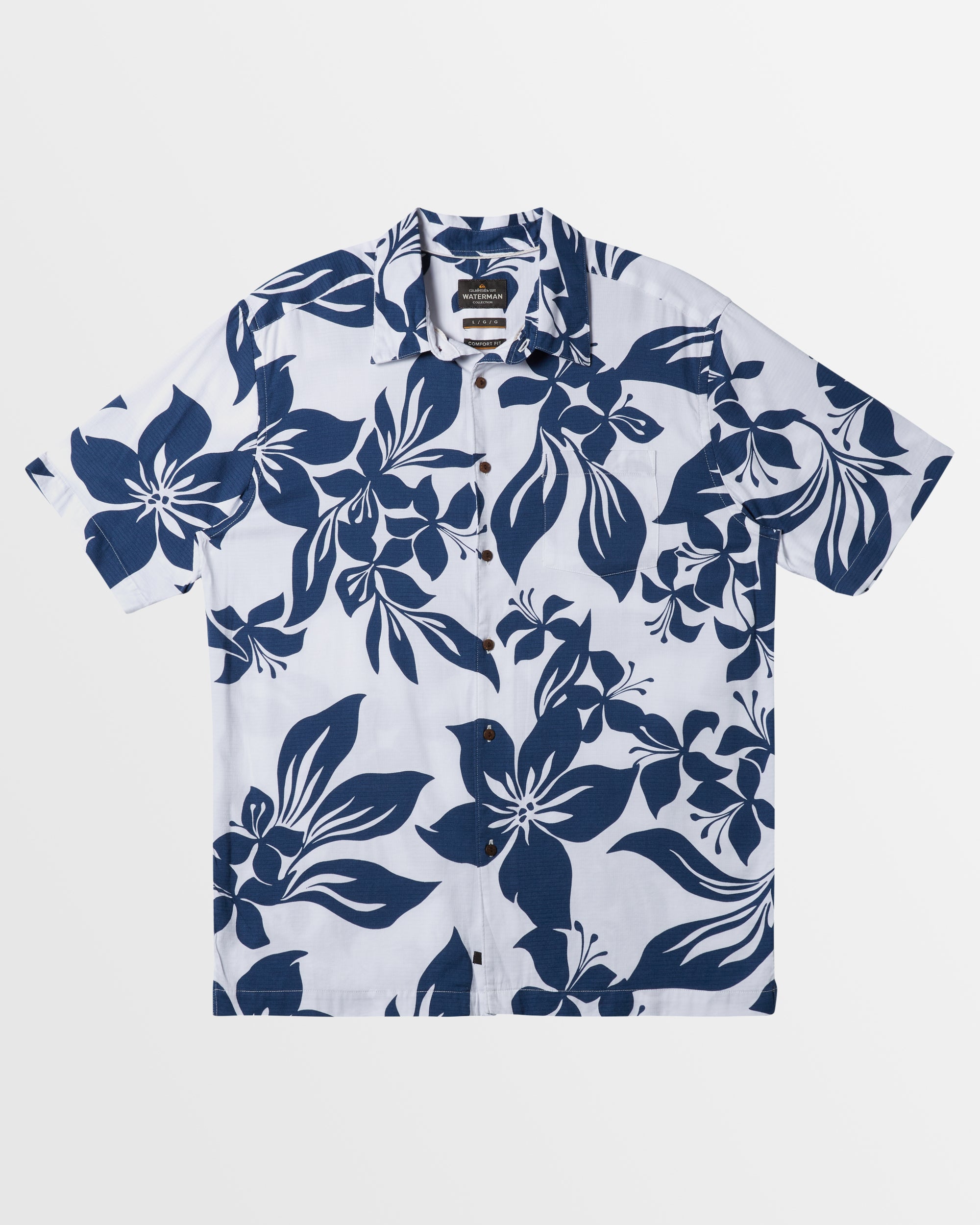 QUIKSILVER Mens Big Island Short Sleeve Shirt