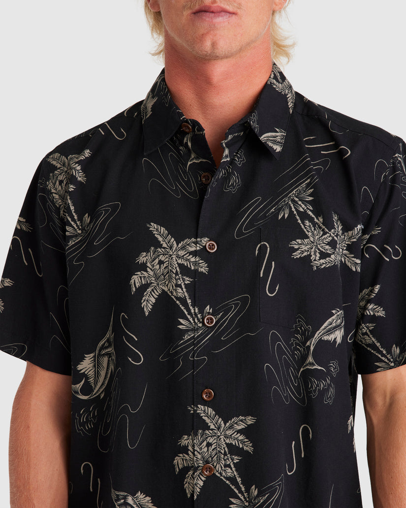 Mens Bimini Twist Short Sleeve Shirt