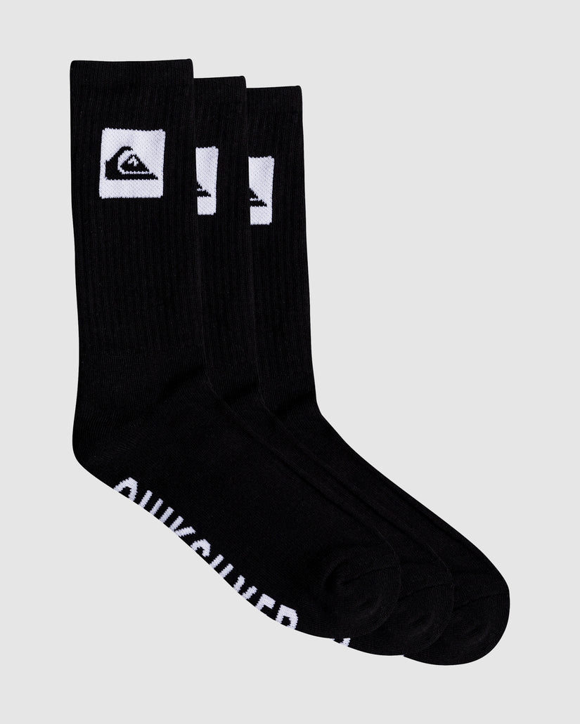 Mens Quik 3 Pack Socks