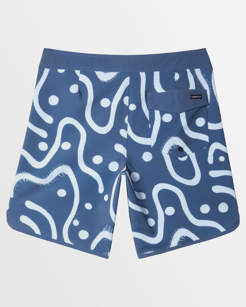 Mens Surfsilk Scallop 18" Boardshorts