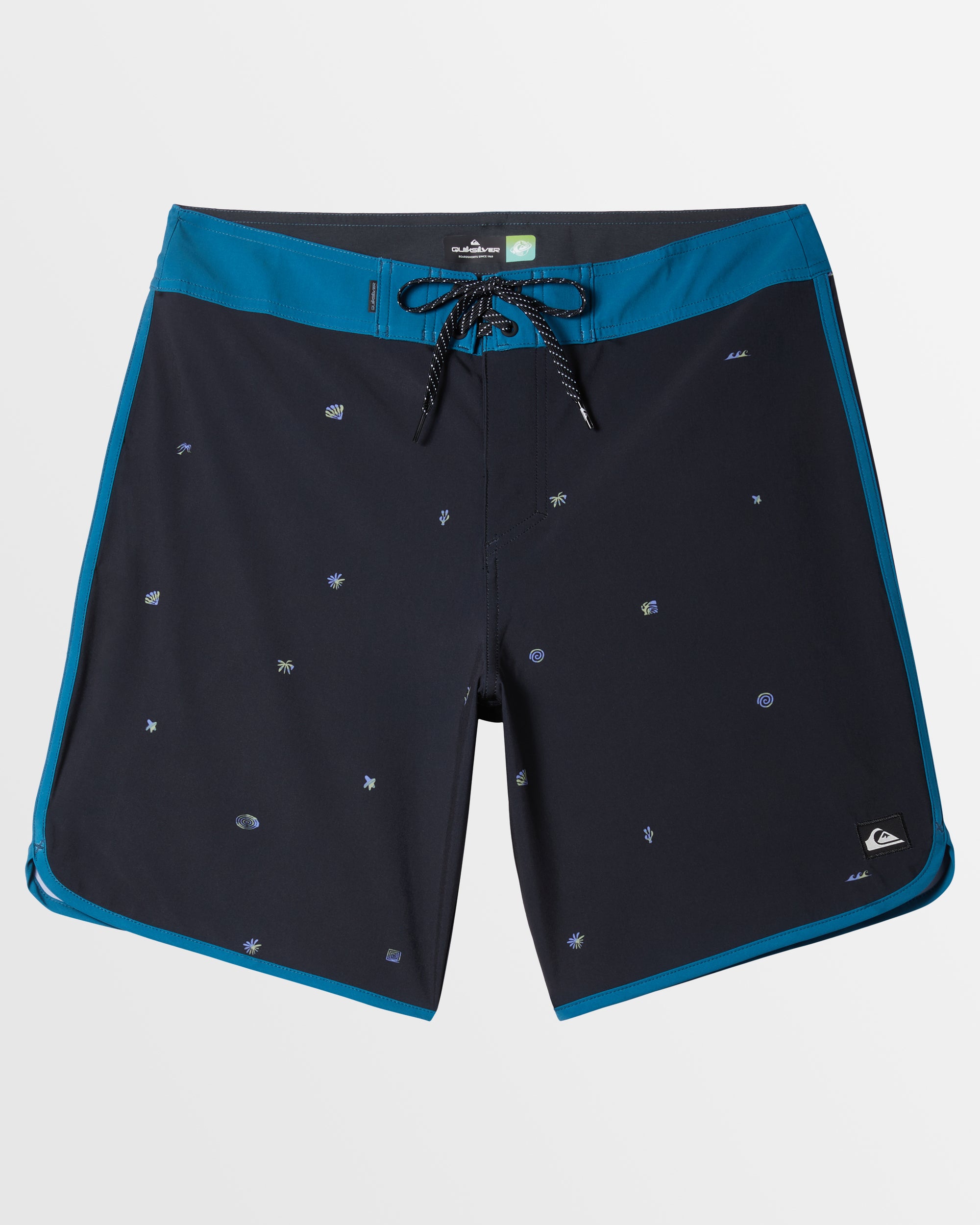 QUIKSILVER Mens Surfsilk Scallop 18" Boardshorts