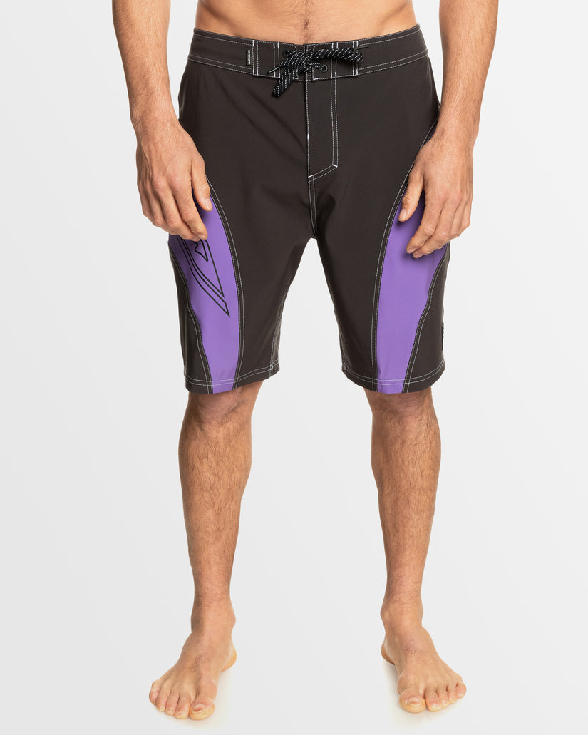 Mens Mercury Slash Panel 20" Boardshorts