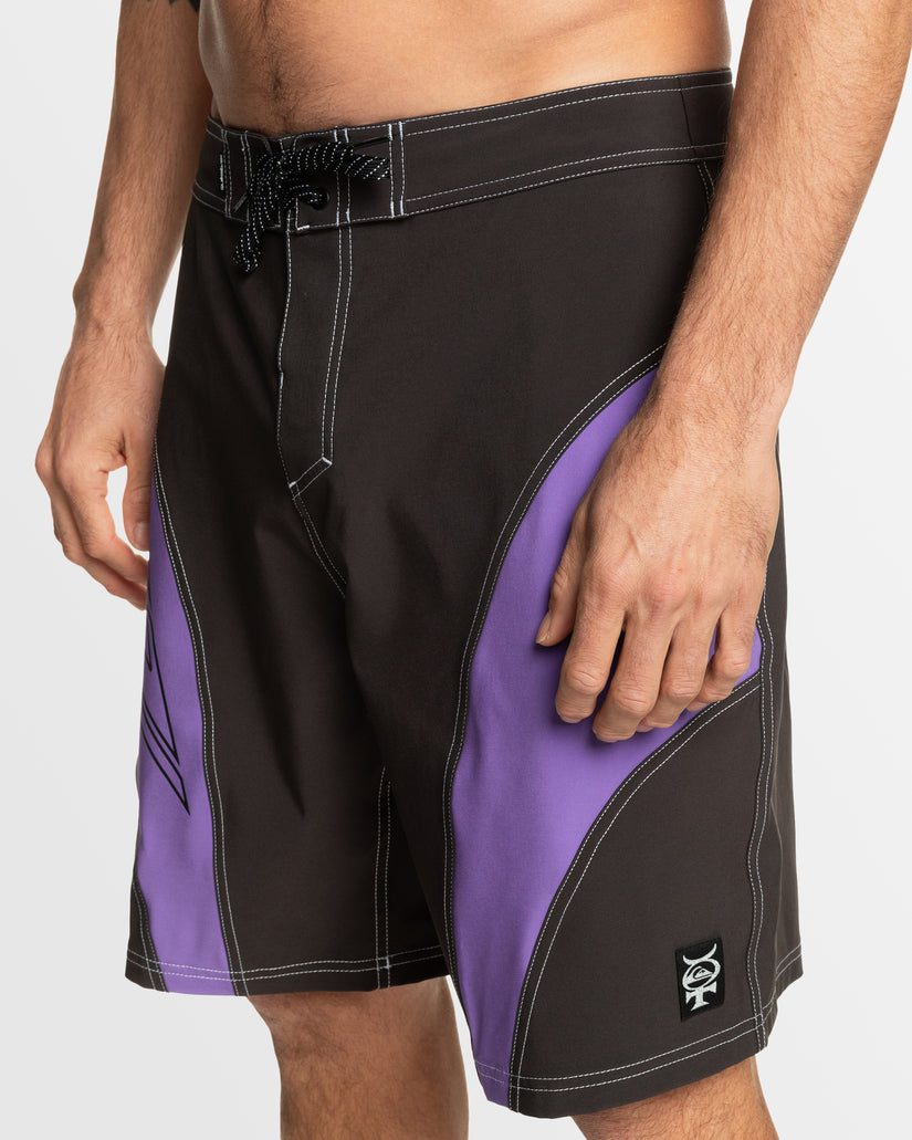 Mens Mercury Slash Panel 20" Boardshorts