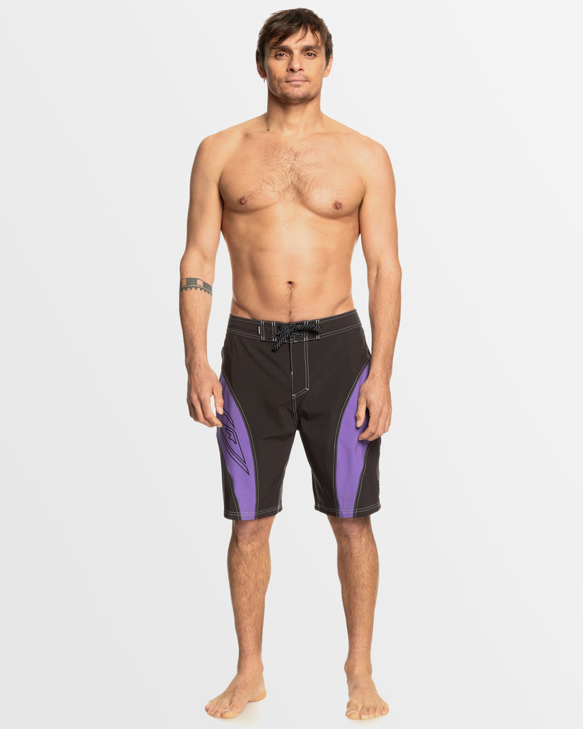 Mens Mercury Slash Panel 20" Boardshorts