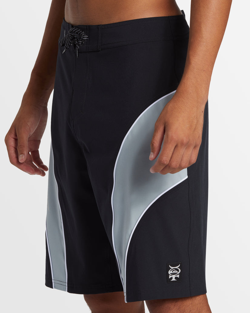 Mens Mercury Slash Panel 20" Boardshorts