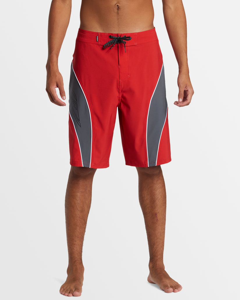 Mens Mercury Slash Panel 20" Boardshorts