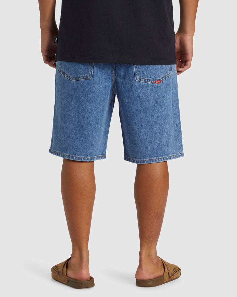 Mens Saturn Baggy Baggy Denim Shorts