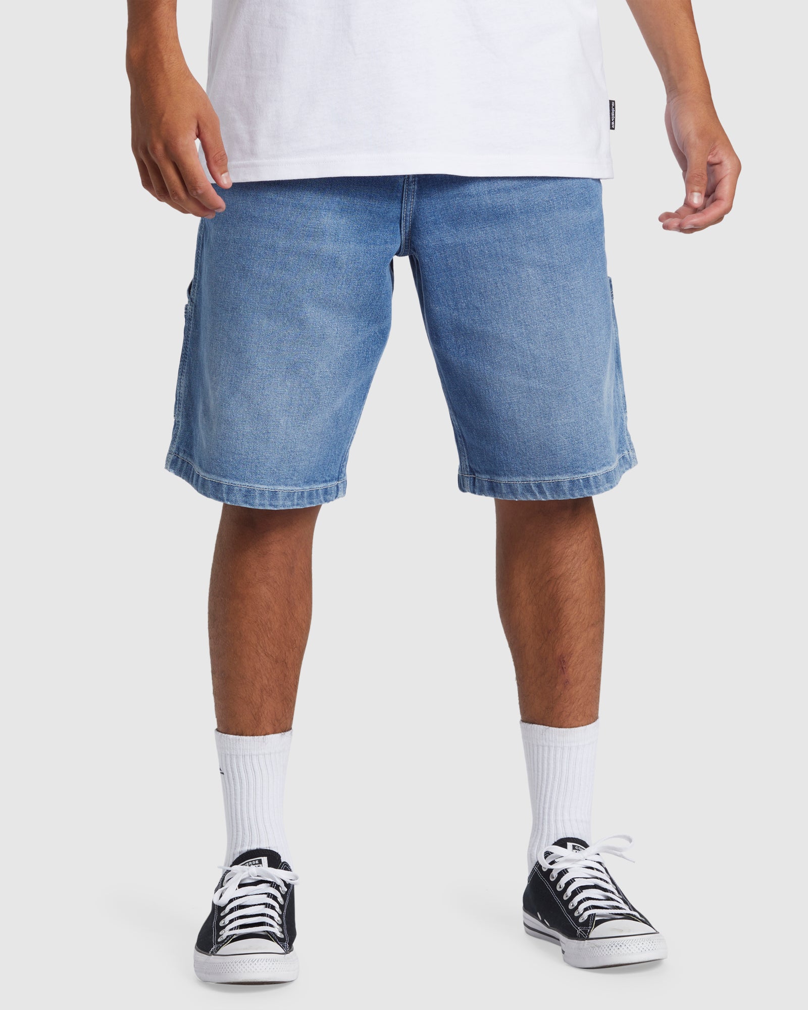 QUIKSILVER Mens Carpenter Denim Shorts