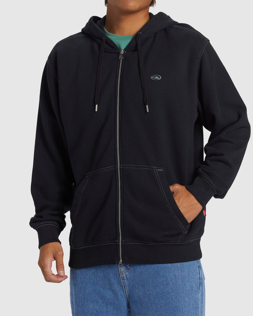 Mens Saturn Chrome Zip-Up Hoodie