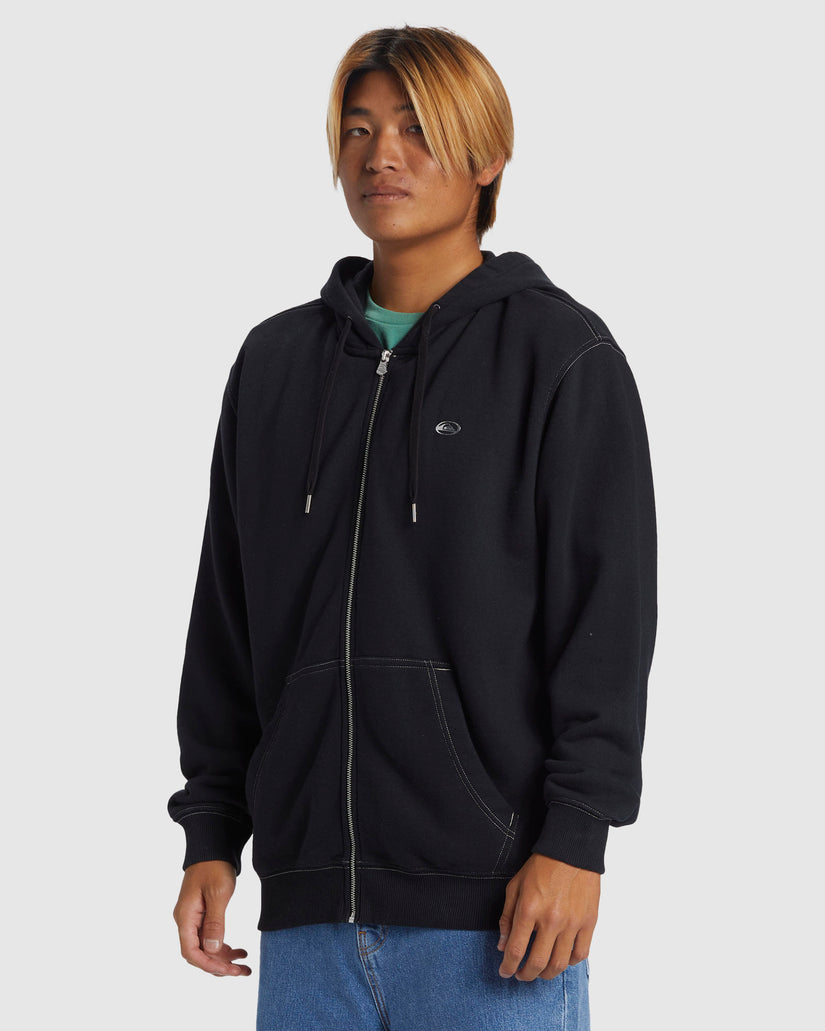 Mens Saturn Chrome Zip-Up Hoodie