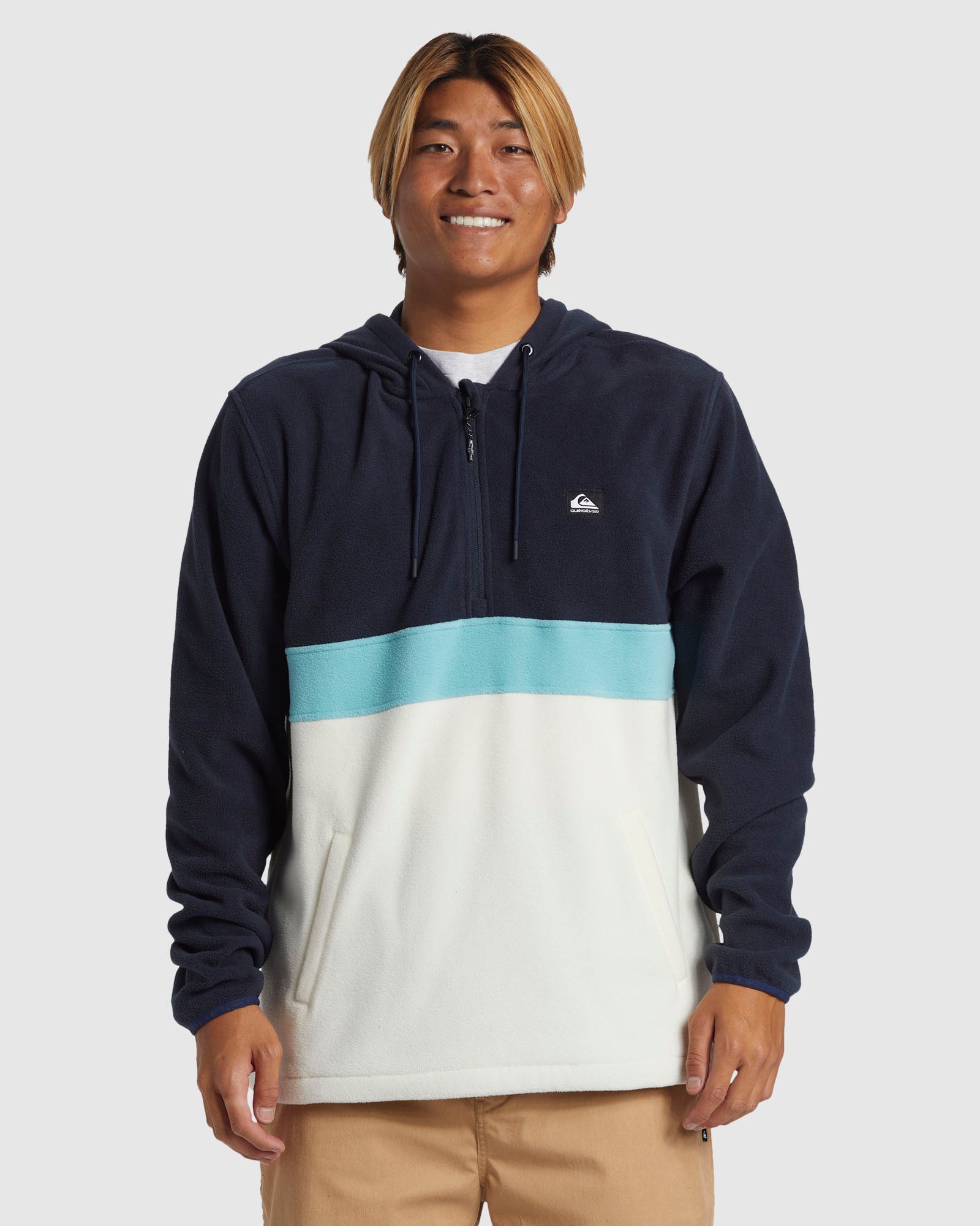 QUIKSILVER Mens Surf Days Half Zip Hoodie