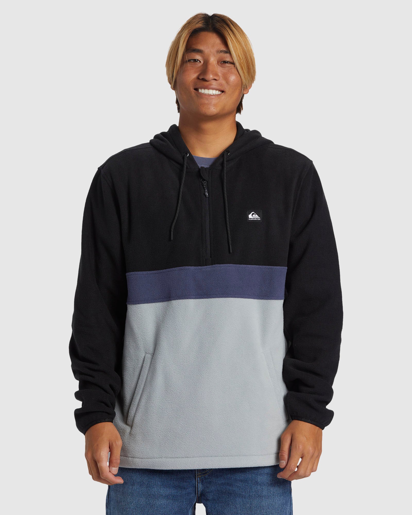 QUIKSILVER Mens Surf Days Half Zip Hoodie