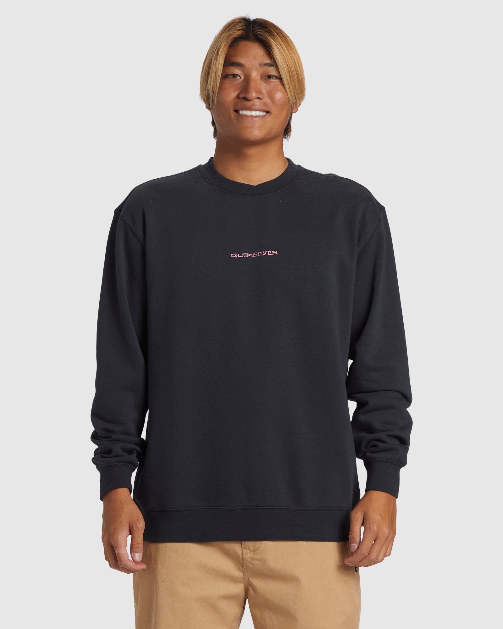 QUIKSILVER Mens Graphic Mix Pullover Sweatshirt