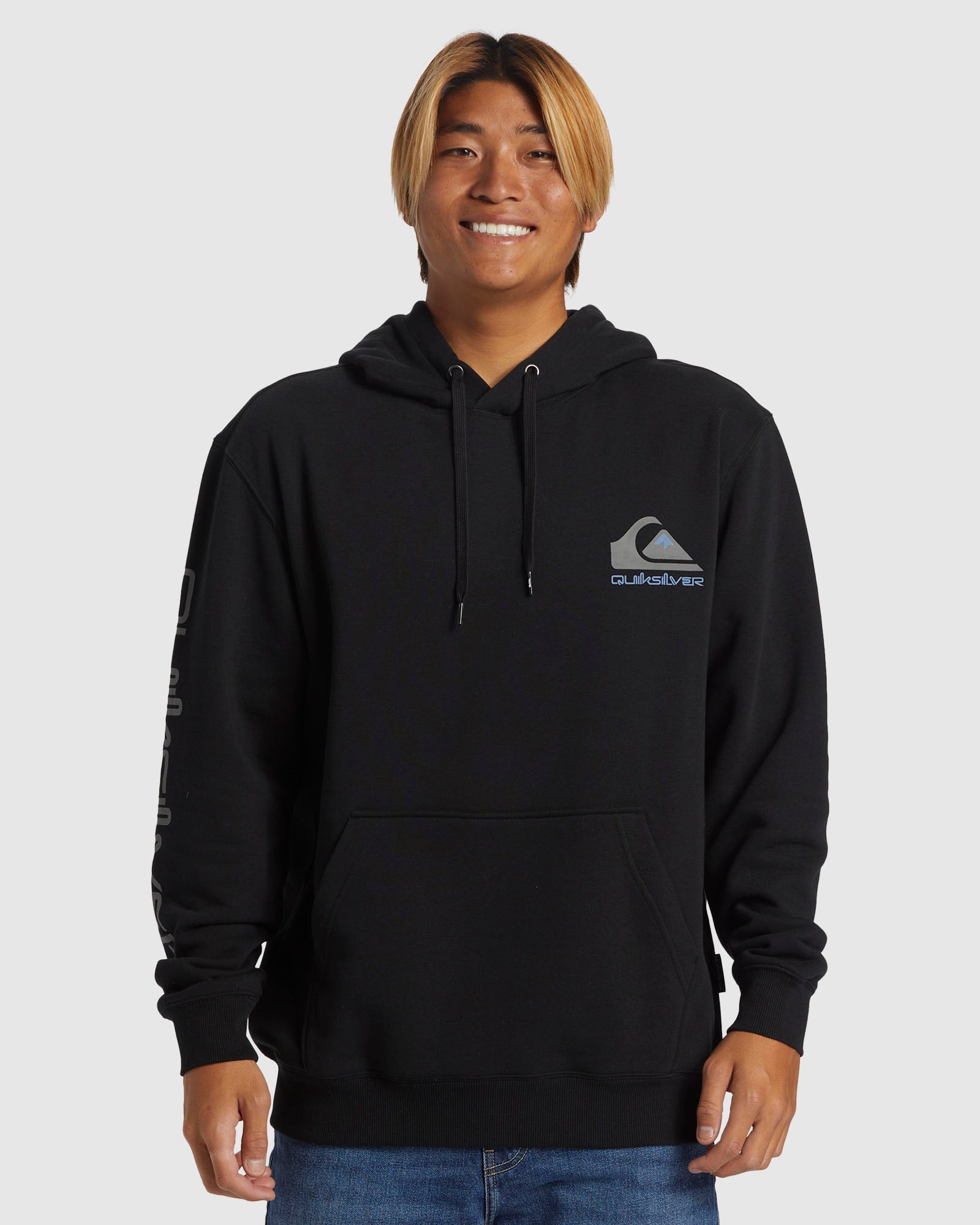 QUIKSILVER Mens Omni Logo Pullover Hoodie