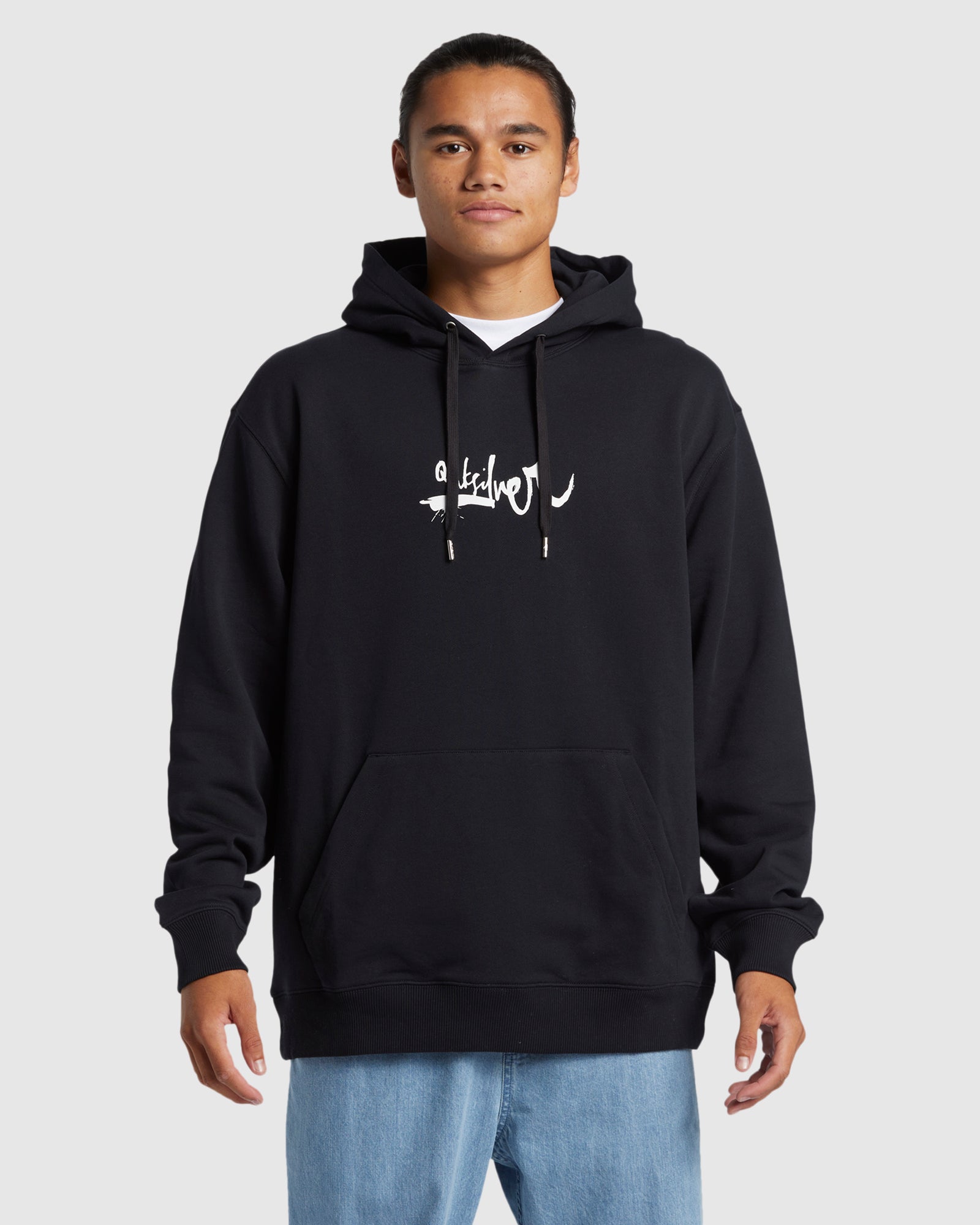 QUIKSILVER Mens DNA Impaired Logo Pullover Hoodie