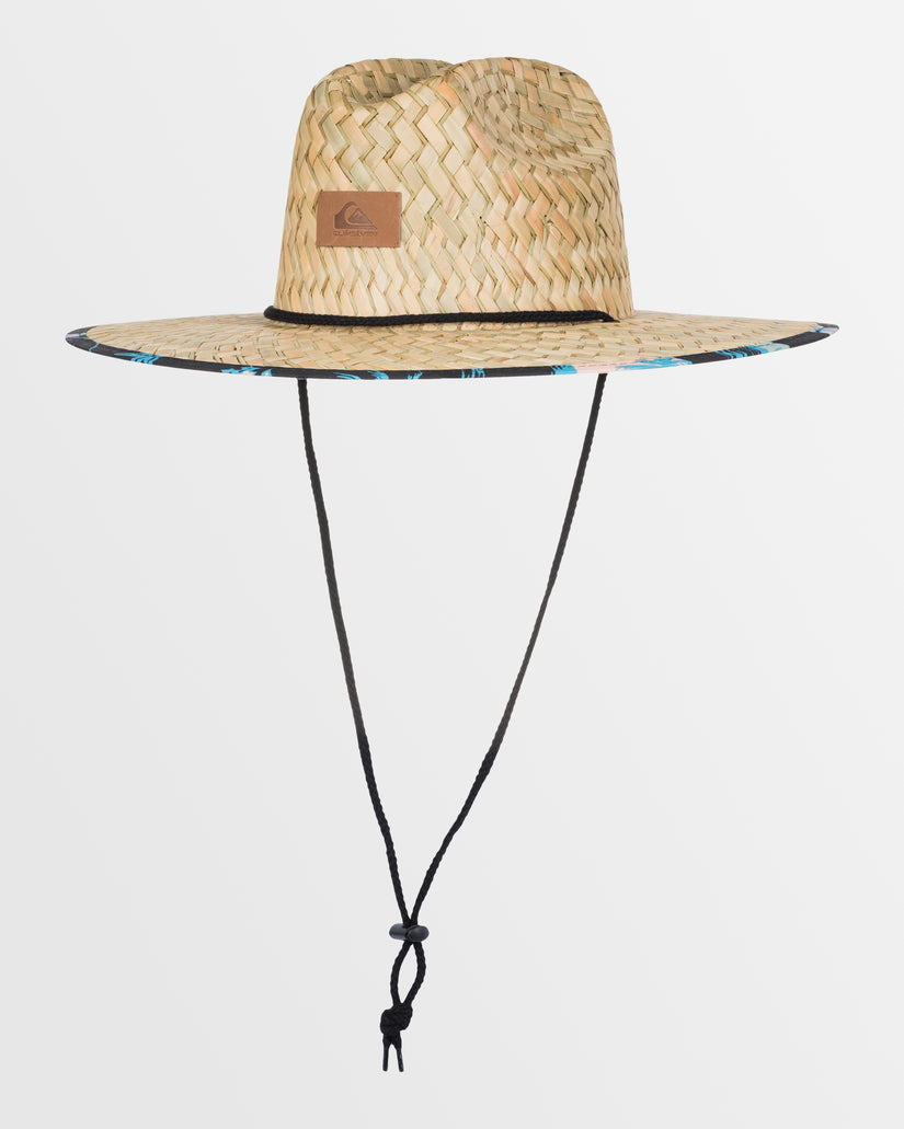 Mens Pierside Straw Lifeguard Hat