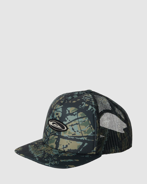 Mens Sketchy Woods Trucker Cap