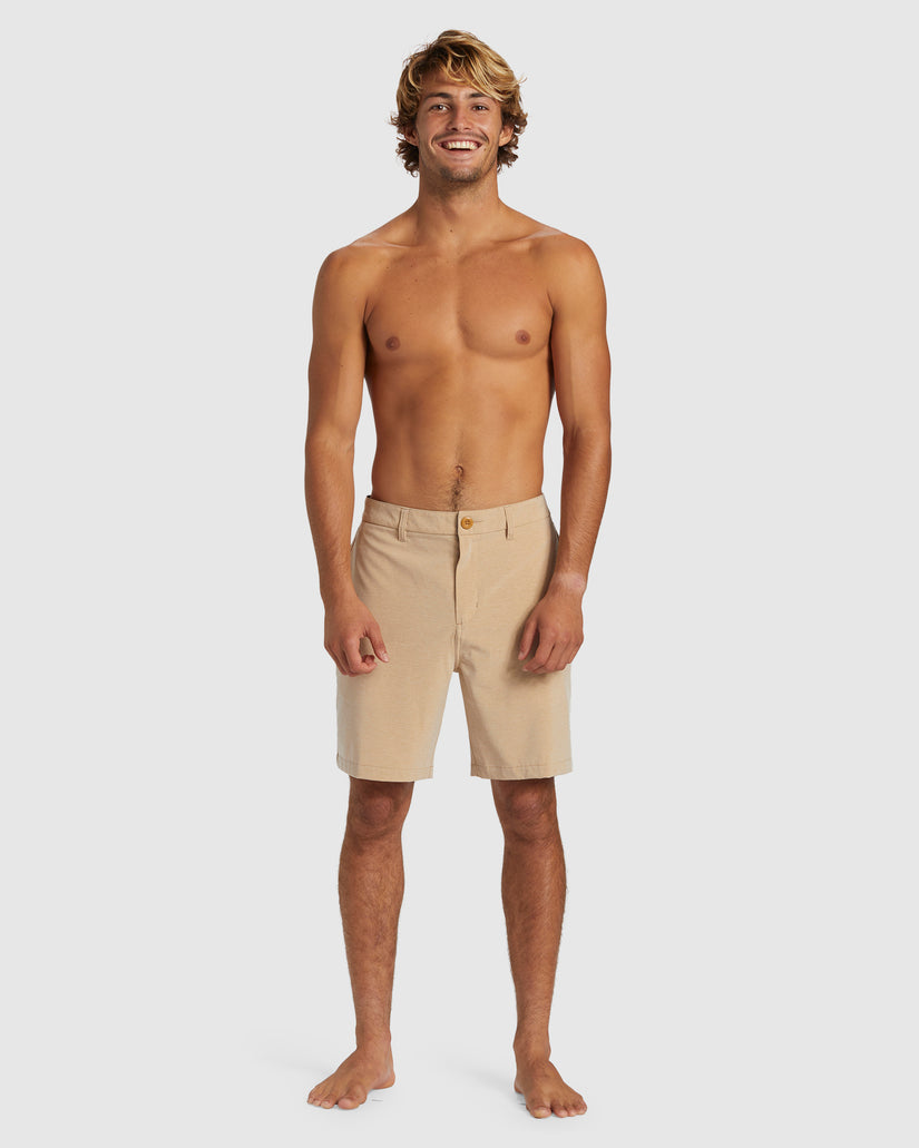 Mens Union Heather 20" Amphibian Boardshorts