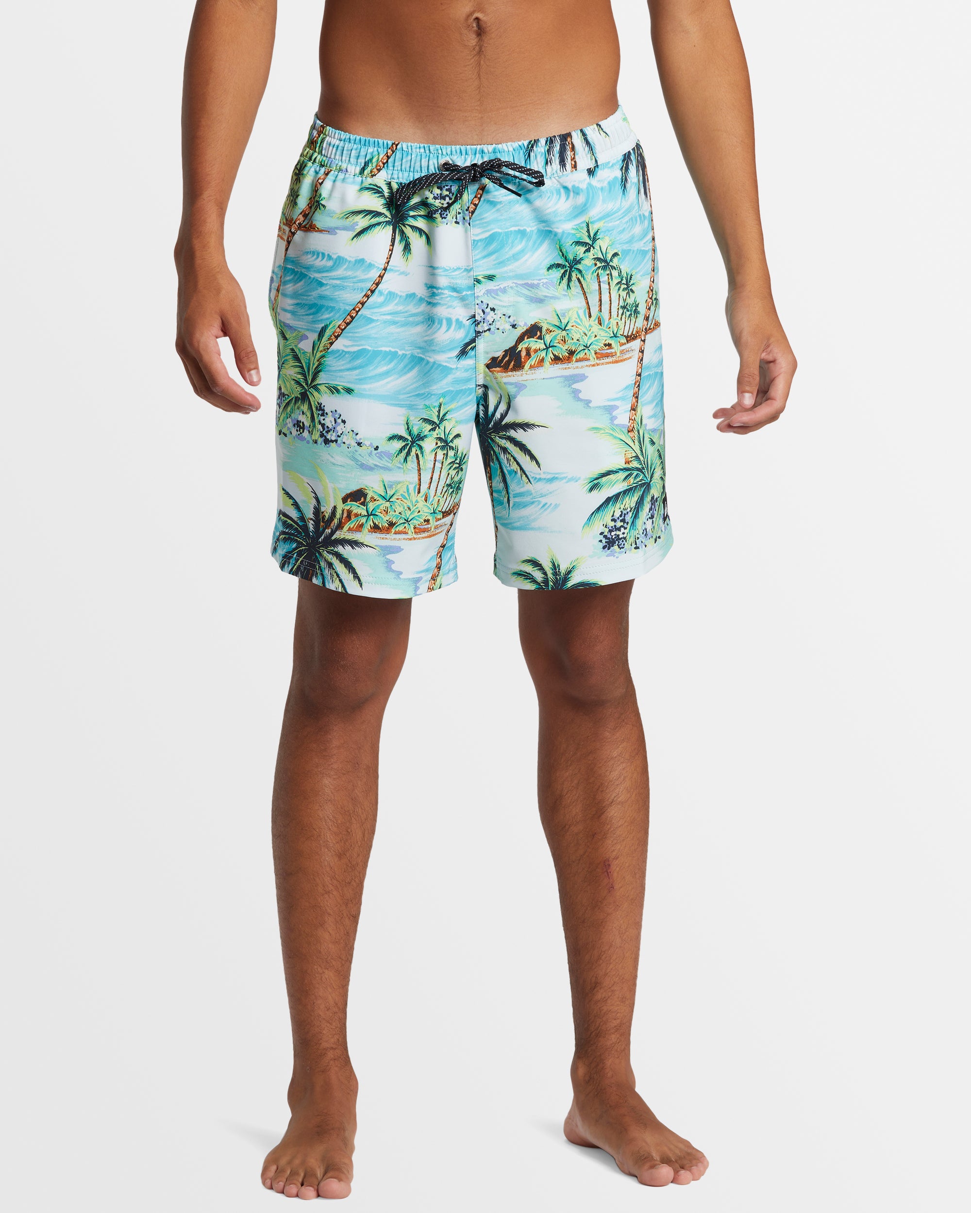 QUIKSILVER Mens Surfsilk Mix Volley 17" Boardshorts