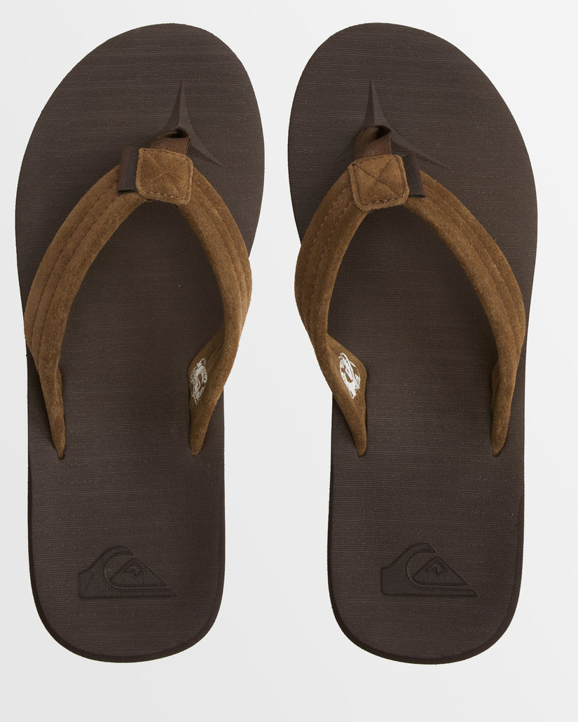 Mens Carver Suede Recycled Sandals