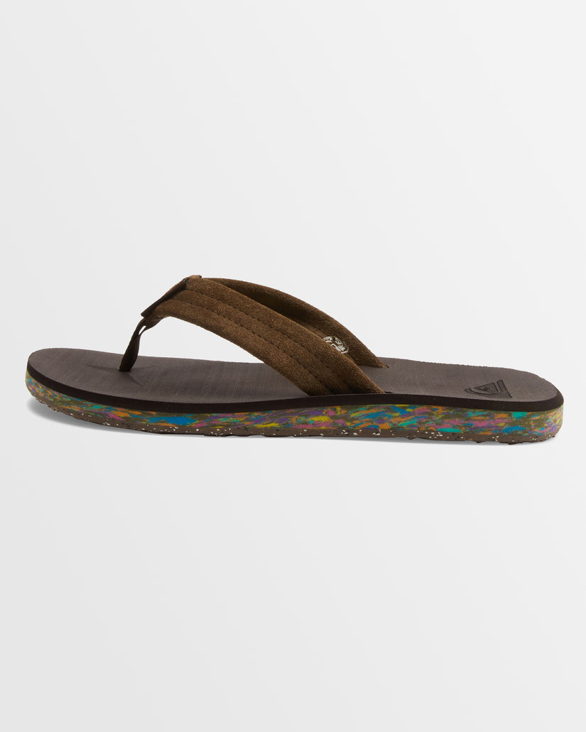 Mens Carver Suede Recycled Sandals