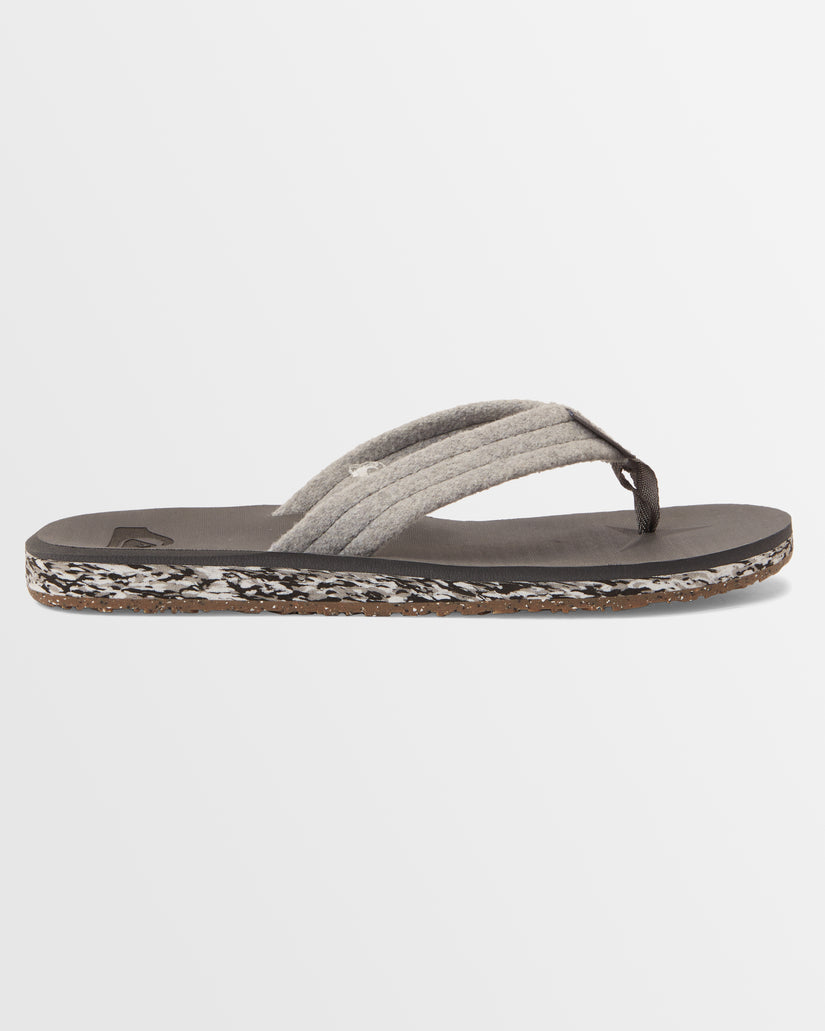 Mens Carver Suede Recycled Sandals