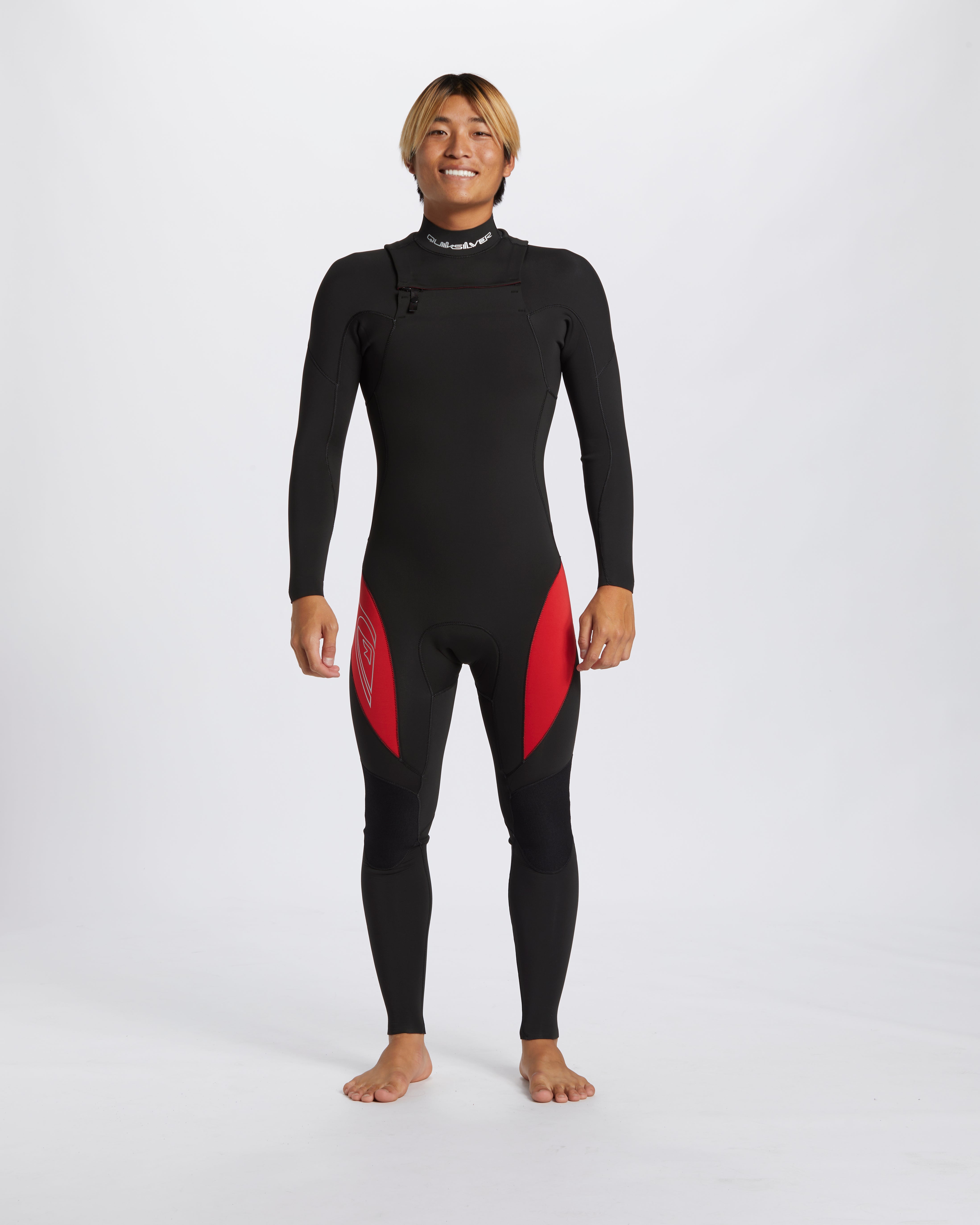 QUIKSILVER Mens 3/2mm Mercury Chest Zip Wetsuit