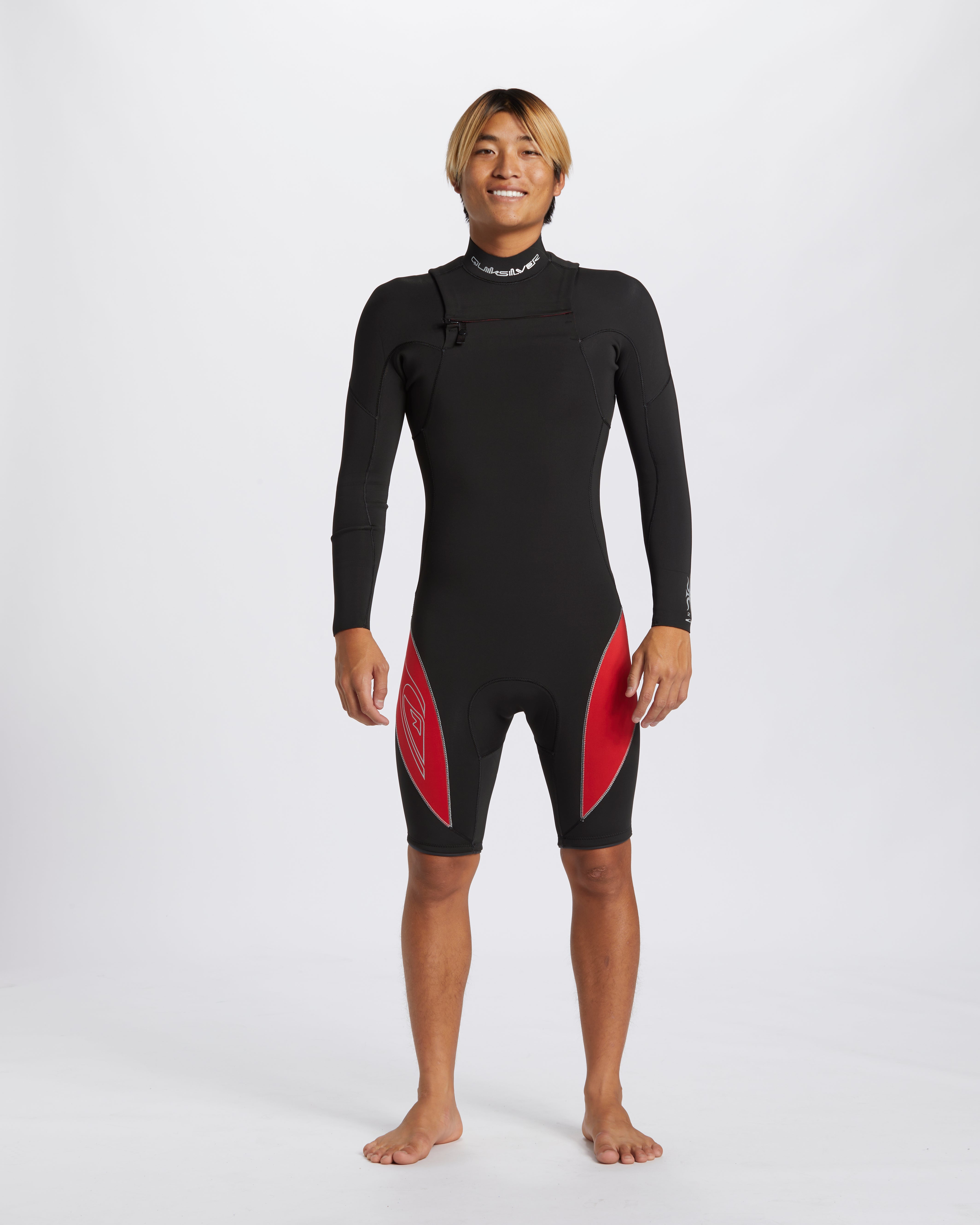 QUIKSILVER Mens 2/2mm Highline Chest Zip GBS Wetsuit