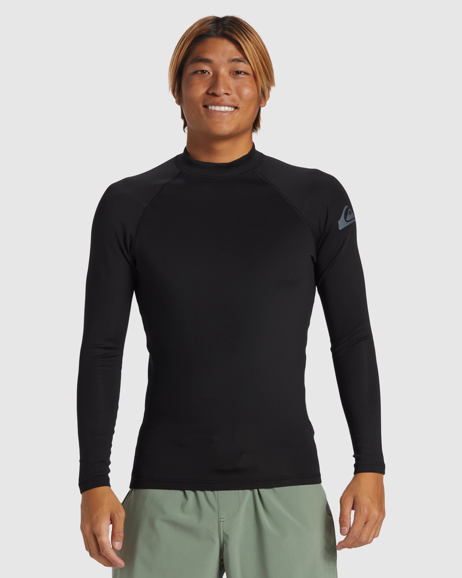 QUIKSILVER Mens Everyday Heat Long Sleeve Upf 50 Surf T-Shirt