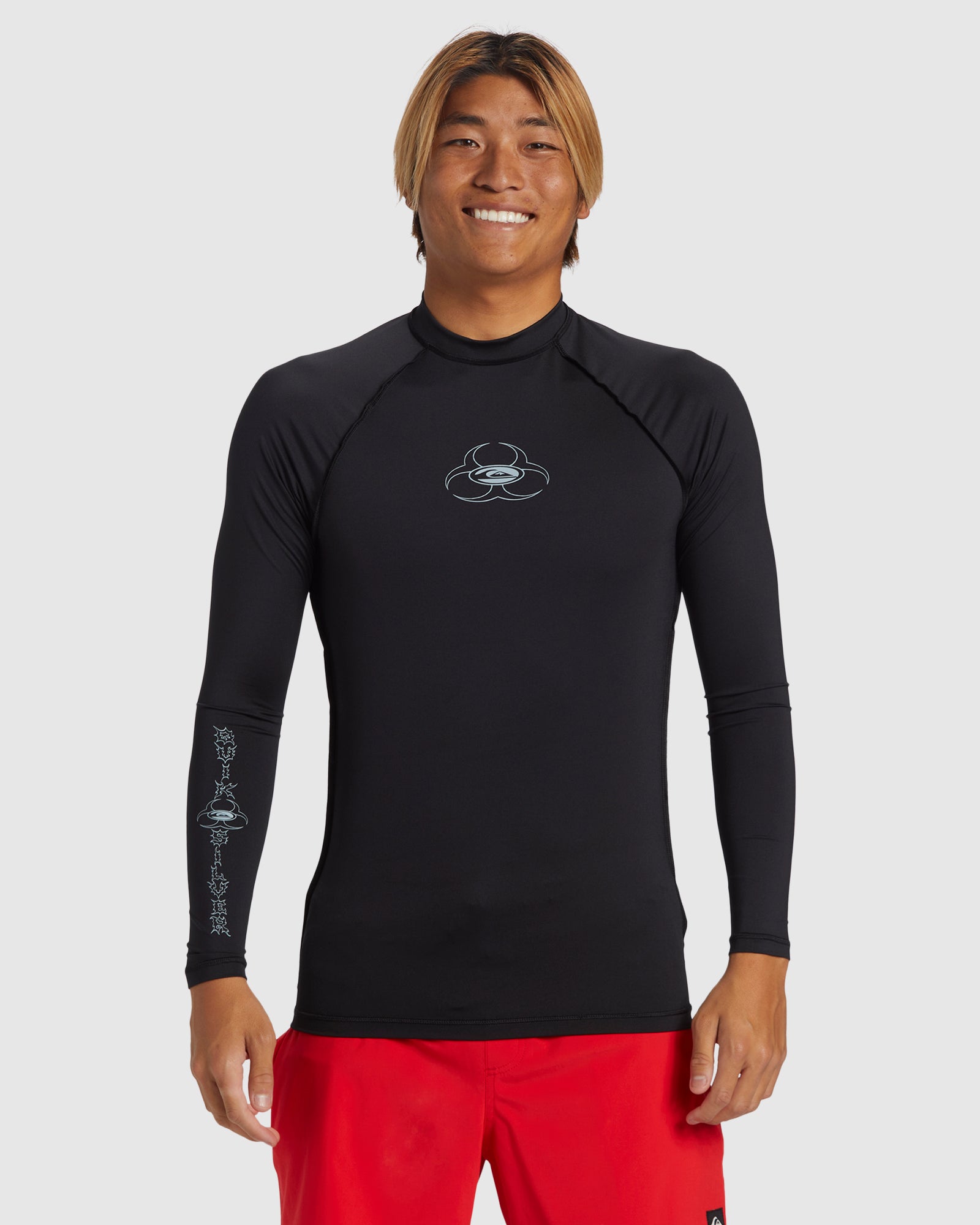 QUIKSILVER Mens Saturn Long Sleeve UPF 50 Surf T-Shirt