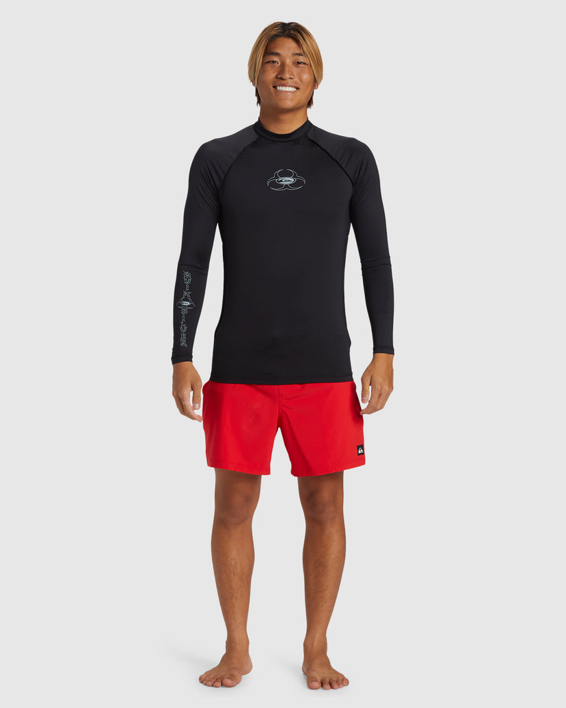 Mens Saturn Long Sleeve UPF 50 Surf T-Shirt