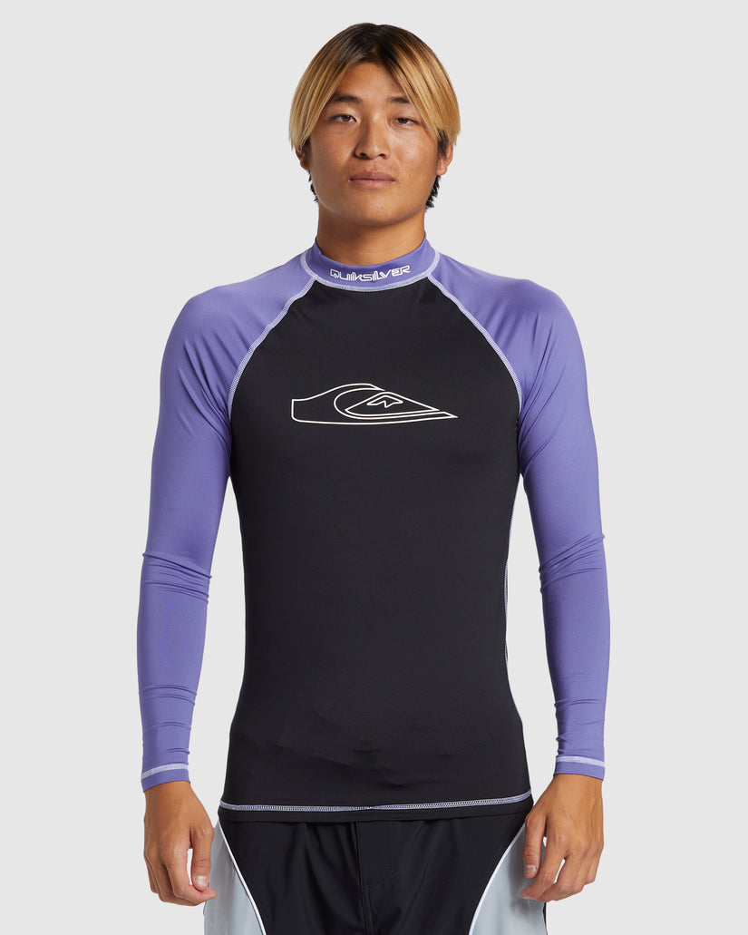 Mens Mercury  Long Sleeves UPF 50 Surf T-shirt