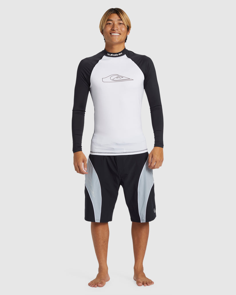 Mens Mercury Long Sleeve Upf 50 Surf T-Shirt