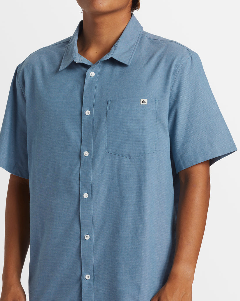 Mens Shoreline Classic Short Sleeve Woven Shirt