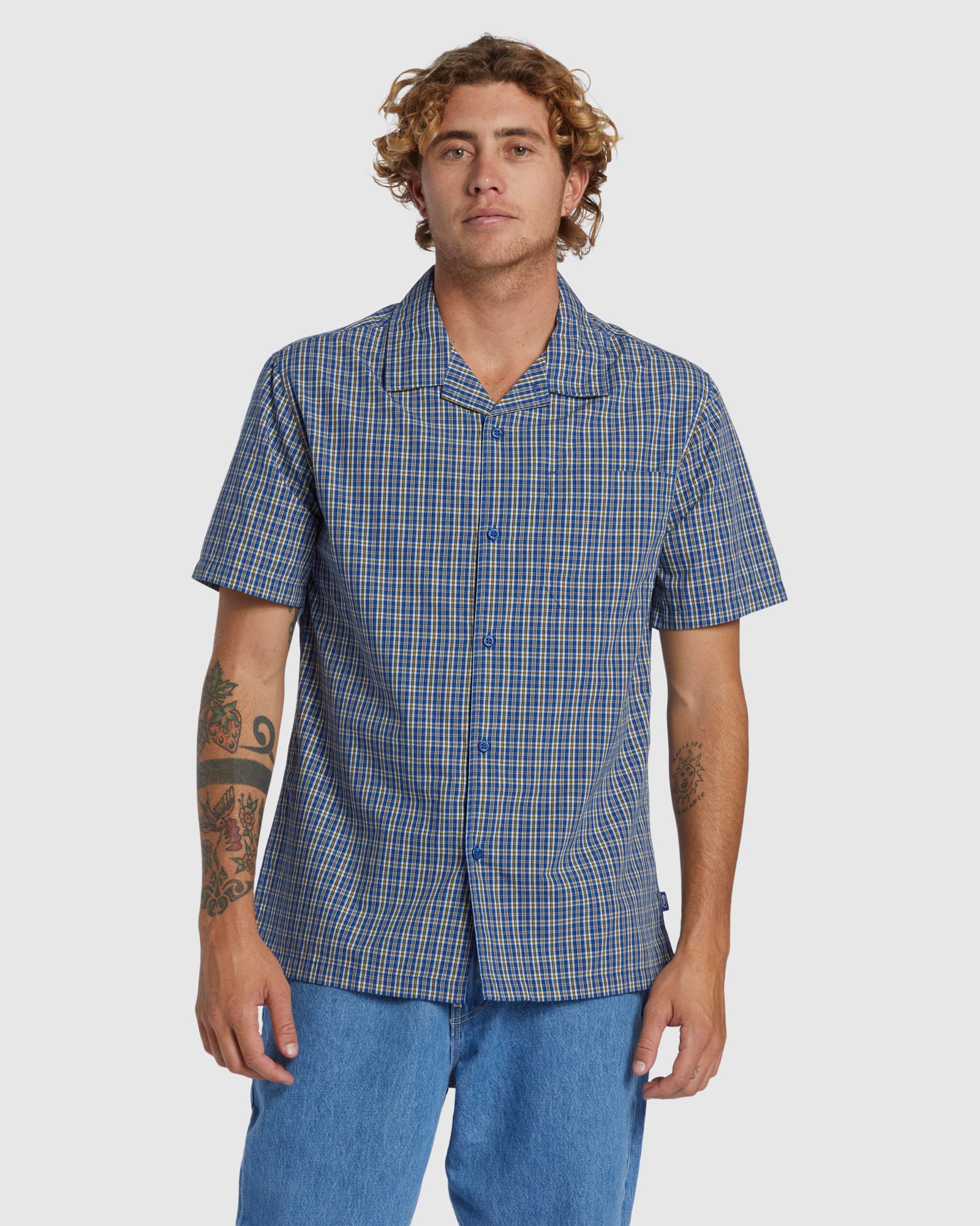 QUIKSILVER Mens Saturn Casual Short Sleeve Shirt