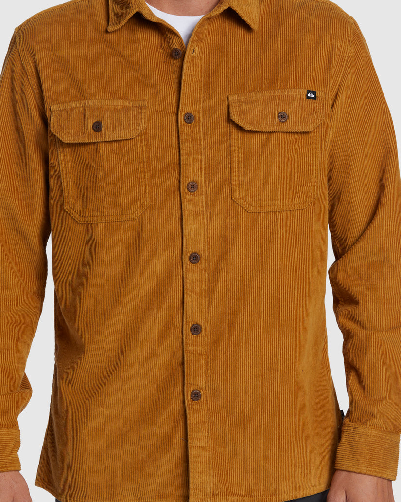 Mens Venture Long Sleeve Corduroy Shirt