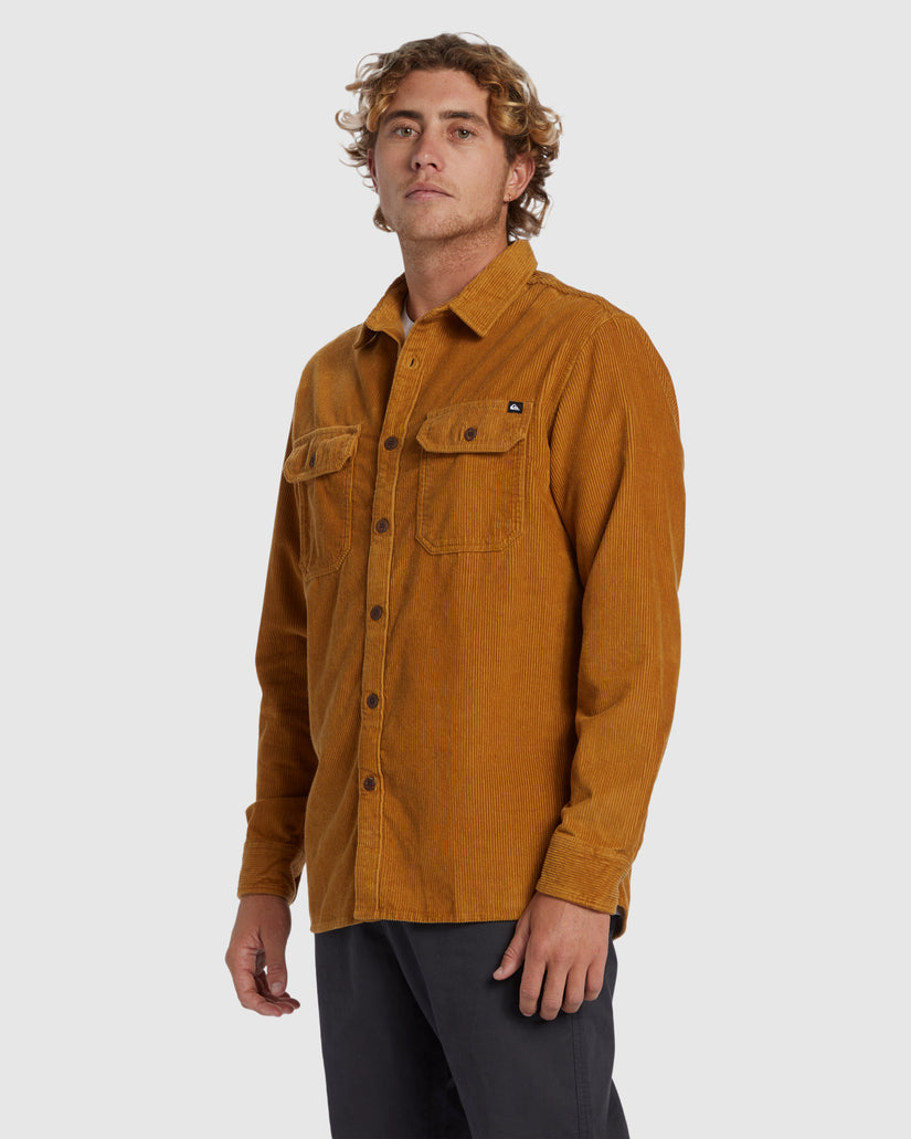 Mens Venture Long Sleeve Corduroy Shirt