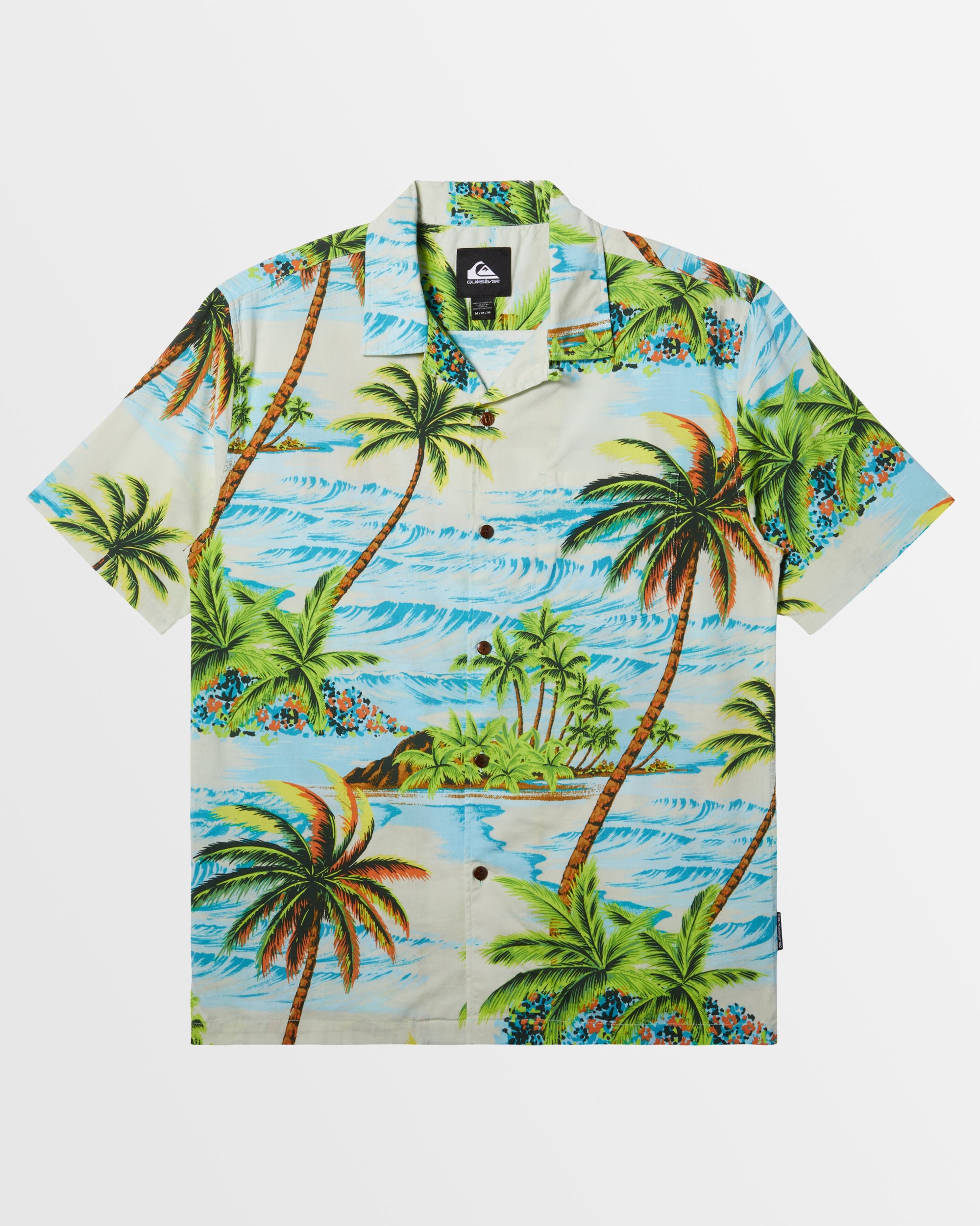 QUIKSILVER Mens DNA Island Short Sleeve Shirt