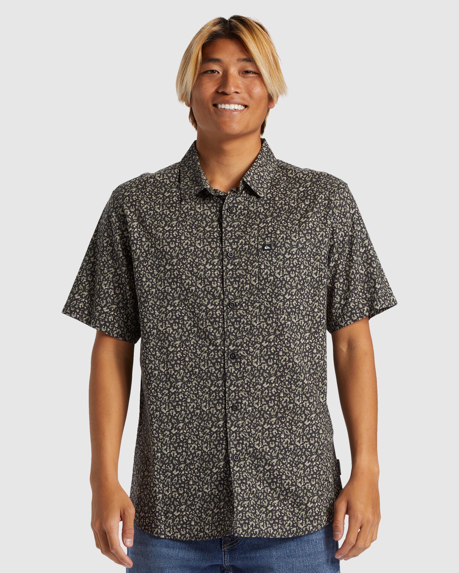 QUIKSILVER Mens Apero Classic Short Sleeve Shirt